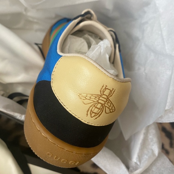 Gucci Rarest Bright Blue G74 Sneakers ✨FIRM PRICE✨ - Picture 9 of 10